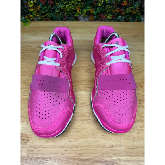 Under Armour Micro G Renegade 4D Foam‎ Running Training Shoes Pink Womens 10 - Picture 5 of 11